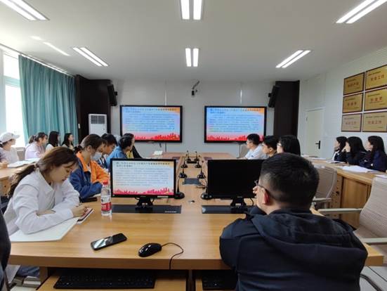 我院学生一支部学习《中国共产党普通高等学校基层组织工作条例》 (2)